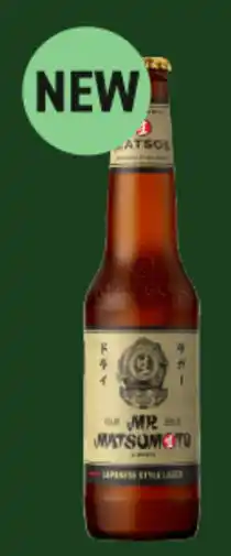 Dan Murphy's Mr Matsumoto Japanese Style Lager offer