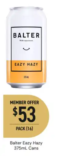 Dan Murphy's Balter Eazy Hazy offer