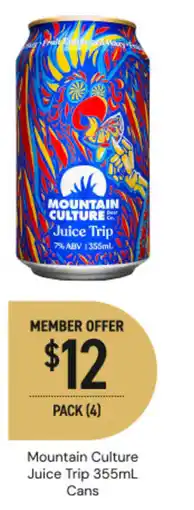 Dan Murphy's Mountain Culture Juice Trip offer