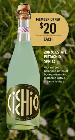 Dan Murphy's Cichio Pistachio Spritz offer