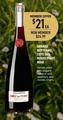 Dan Murphy's Gérard Bertrand Cote des Roses Pinot Noir offer