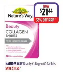 Ramsay Pharmacy Nature's Way Beauty Collagen Tablets offer