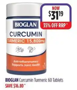 Ramsay Pharmacy Bioglan Curcumin Turmeric offer