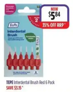 Ramsay Pharmacy TePe Interdental Brush Red offer