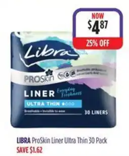 Ramsay Pharmacy Libra ProSkin Liner Ultra Thin offer