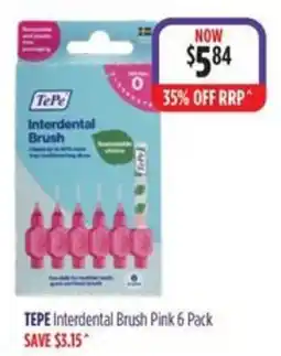 Ramsay Pharmacy TePe Interdental Brush Pink 6 Pack offer