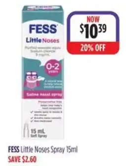 Ramsay Pharmacy FESS Little Noses Spray offer
