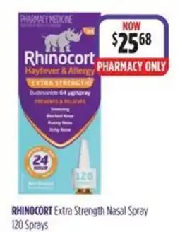 Ramsay Pharmacy Rhinocort Extra Strength Nasal Spray offer