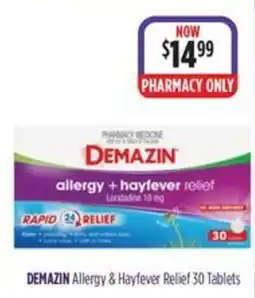 Ramsay Pharmacy Demazin Allergy & Hayfever Relief offer