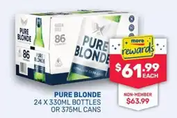 SipnSave Pure Blonde offer