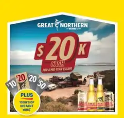SipnSave Great Northern Brewing Co offer