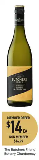Dan Murphy's The Butchers Friend Buttery Chardonnay offer