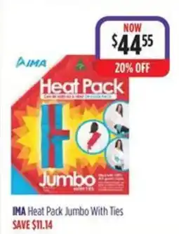 Ramsay Pharmacy IMA Heat Pack Jumbo With Ties offer