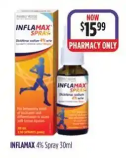 Ramsay Pharmacy Inflamax 4% Spray offer