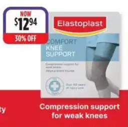 Ramsay Pharmacy Elastoplast Comfort Knee Support offer