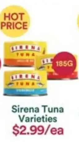 WHOLEFARMS Sirena Tuna Varieties offer