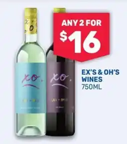 SipnSave Ex's & Oh's Wines offer