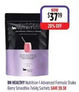 Ramsay Pharmacy BN HEALTHY Nutrition-1 Advanced Formula Shake Berry Smoothie offer
