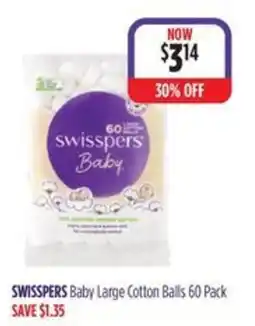 Ramsay Pharmacy Swisspers Baby Large Cotton Balls offer