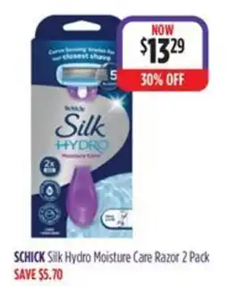 Ramsay Pharmacy Schick Silk Hydro Moisture Care Razor offer