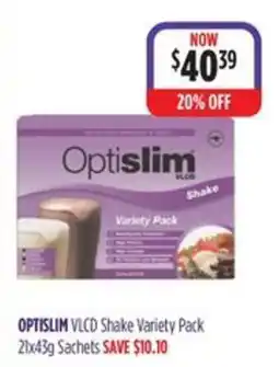 Ramsay Pharmacy Optislim VLCD Shake Variety Pack offer