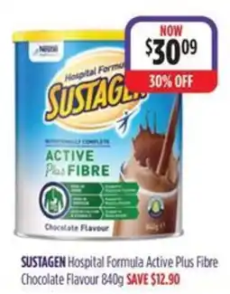Ramsay Pharmacy Sustagen Hospital Formula Active Plus Fibre offer