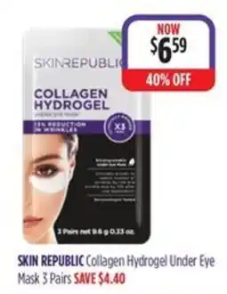 Ramsay Pharmacy Skin Republic Collagen Hydrogel Under Eye Mask offer