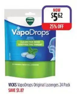 Ramsay Pharmacy Vicks VapoDrops Original Lozenges offer