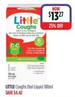 Ramsay Pharmacy Little Coughs Oral Liquid offer