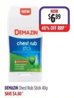 Ramsay Pharmacy Demazin Chest Rub Stick offer