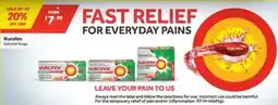 Chemist Outlet Nurofen Selected Range offer