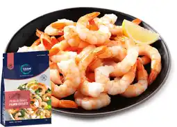 IGA Global Seafoods Cooked Prawn Cutlets Tail On offer