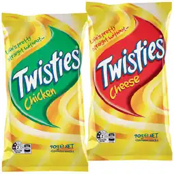 IGA Twisties Selected Varieties offer