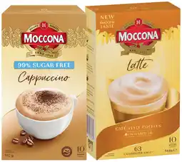 IGA Moccona Coffee Sachets Selected Varieties offer