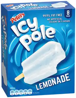 IGA Peters Icy Pole offer