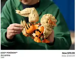 Myer LEGO POKÉMON Arcanine offer