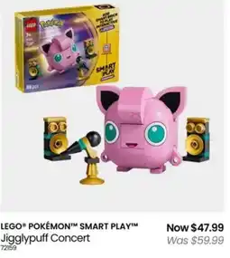 Myer LEGO POKÉMON SMART PLAY Jigglypuff Concert offer