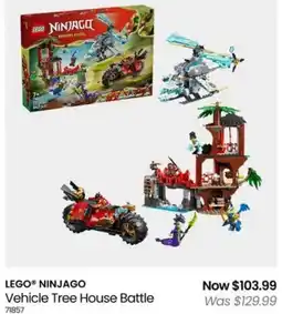 Myer LEGO NINJAGO Vehicle Tree House Battle offer