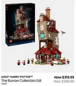 Myer LEGO HARRY POTTER The Burrow Collectors Edt offer