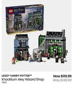 Myer LEGO HARRY POTTER Knockturn Aley Wizard Shop offer