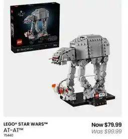 Myer LEGO STAR WARS AT-AT offer