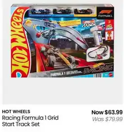 Myer HOT WHEELS Racing Formula 1 Grid Start Track Set offer