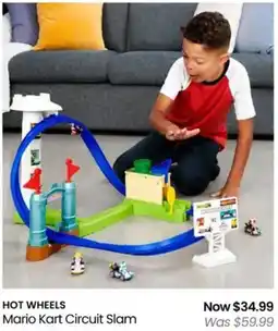 Myer HOT WHEELS Mario Kart Circuit Slam offer