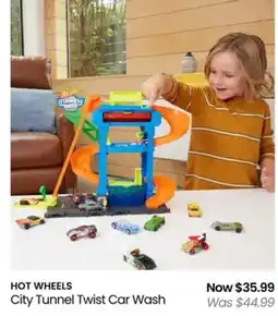 Myer HOT WHEELS City Tunnel Twist Car Wash offer