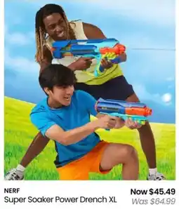 Myer NERF Super Soaker Power Drench XL offer