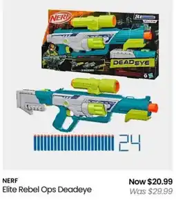 Myer NERF Elite Rebel Ops Deadeye offer