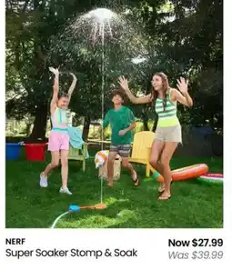 Myer NERF Super Soaker Stomp & Soak offer