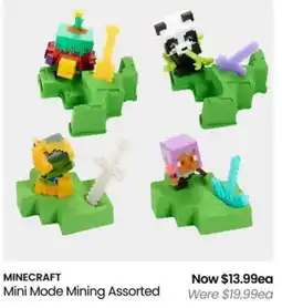 Myer MINECRAFT Mini Mode Mining Assorted offer