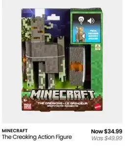 Myer MINECRAFT The Creaking Action Figure offer