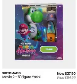 Myer SUPER MARIO Movie 2-5" Figure Yoshi offer